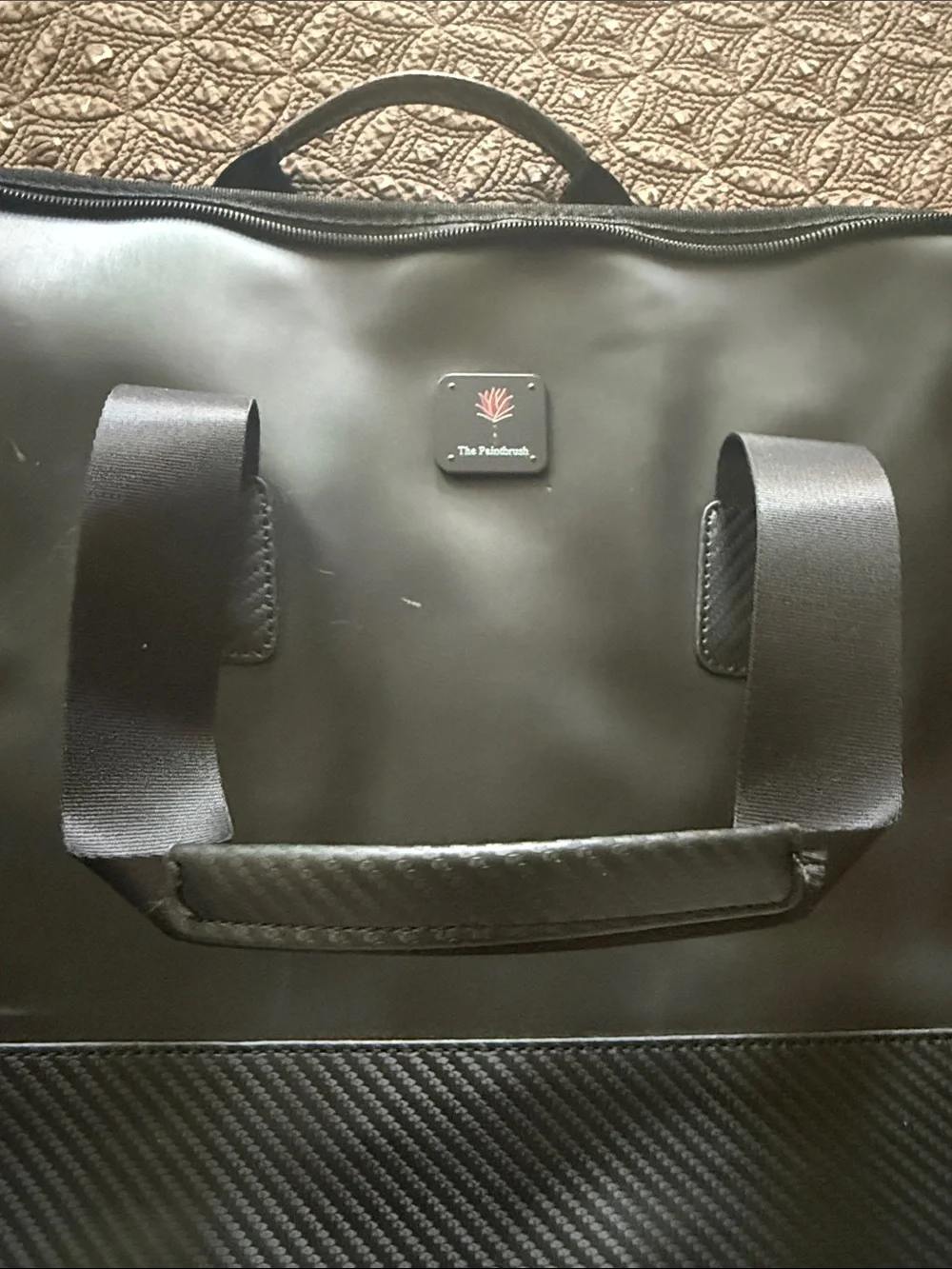 STITCH Golf Ultimate Garment Bag UGB Black The Paintbrush 2-in-1 Duffle EUC Suit